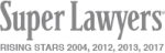 Super Lawyers Rising Stars 2004, 2012, 2013, 2017