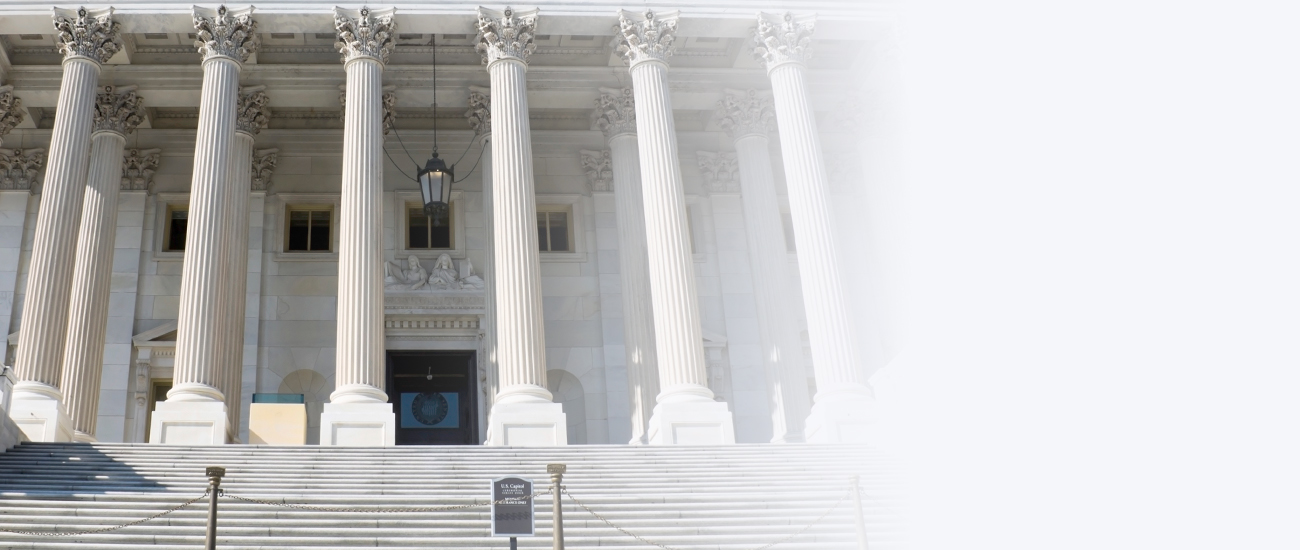 Outside of a Court House